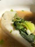 Dad’s White Seabass Soup w/Bokchoy