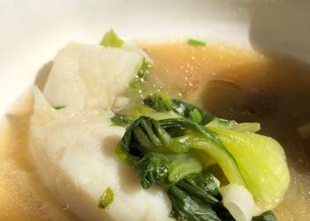 Without Fail Prepare Recipe Dads White Seabass Soup wBokchoy Home Style