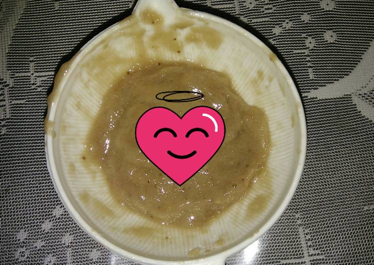 Resep Pure Pisang MPASI | Cara Membuat Pure Pisang MPASI Yang Paling Enak