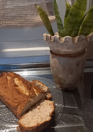 Una foto de Budín de banana sin tacc