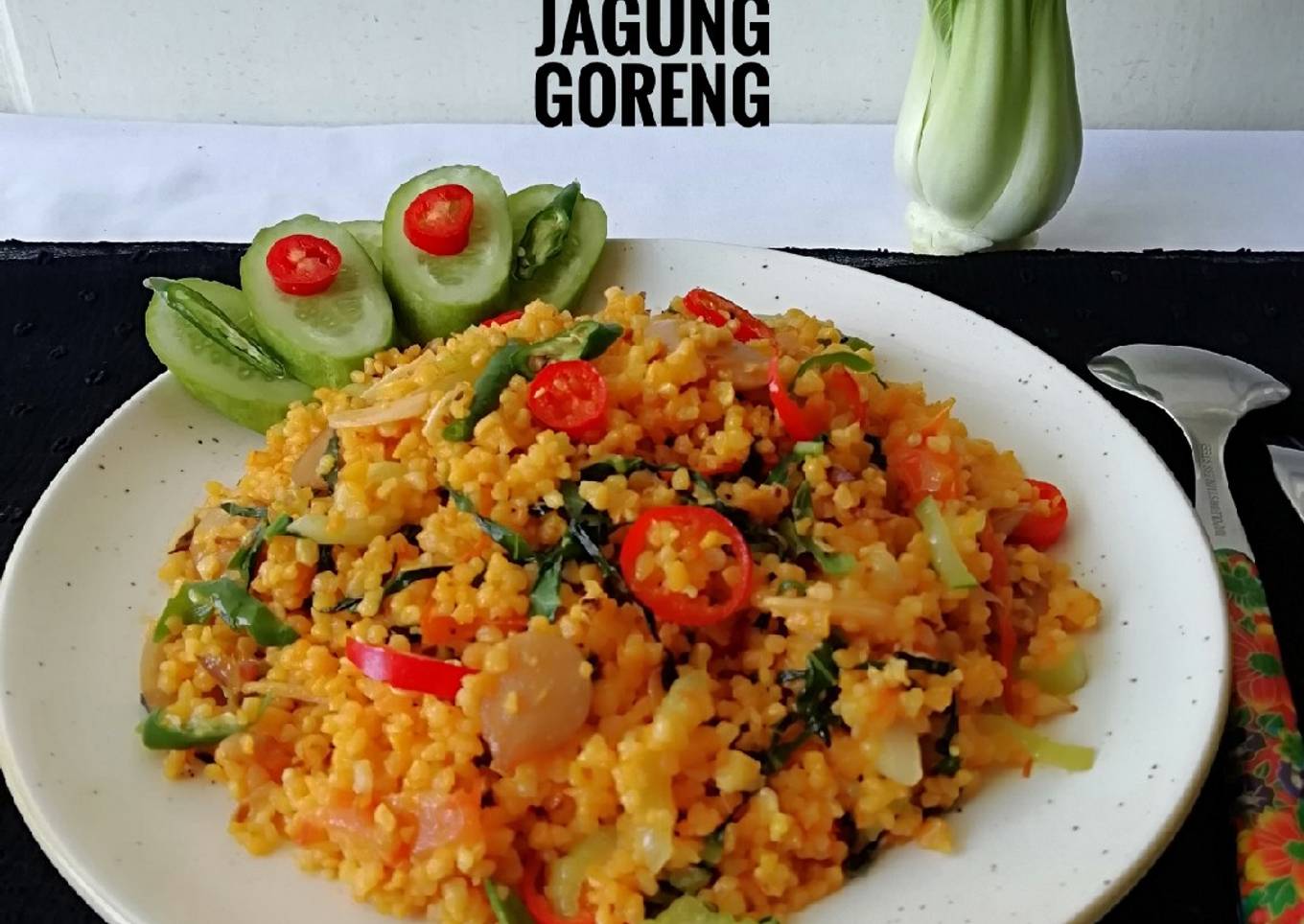 785.Nasi Jagung Goreng