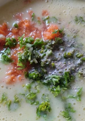Una foto de Salsa🥛 agridulce🍎🍍🥕
