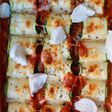 Canelones de calabacín