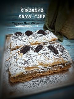 Foto resep Surabaya Snow Cake Tiramisu O'Cheesy (Oreo Cheesy)