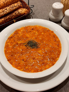 عکسی از دستور سوپ جو و عدس