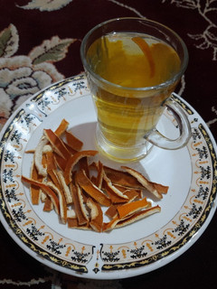عکسی از دستور دمنوش پرتقالی