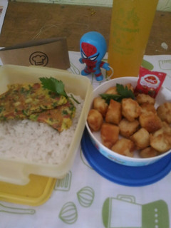 Foto resep Telur dadar dan tahu crispy