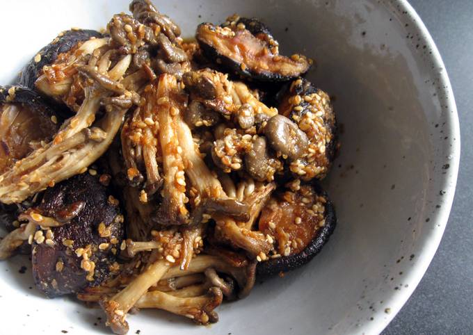 'Goma-ae' Mushrooms
