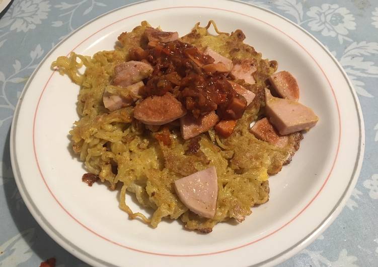 Resep Pizza Mie Kepepet yang Bikin Ngiler