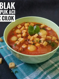 Foto resep Seblak Kuah Krupuk Mix Cilok