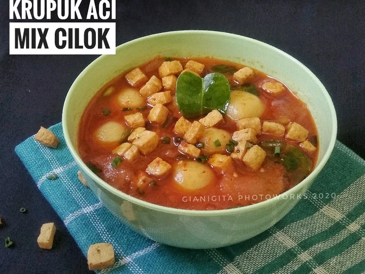 Langkah Mudah untuk Membuat Resep Seblak Kuah Krupuk Mix Cilok yang Sempurna Anti Ribet, Lezat