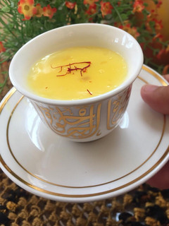 صورة لوصفة حليب الكاسترد الساخن ✨