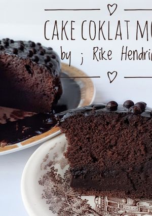 Foto resep Cake Coklat Moist