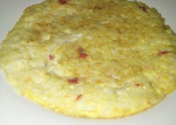 Omelet nasi enak dan lezat