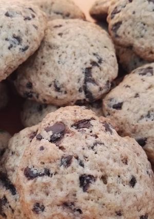 Amerikai csokis keksz recept fotója