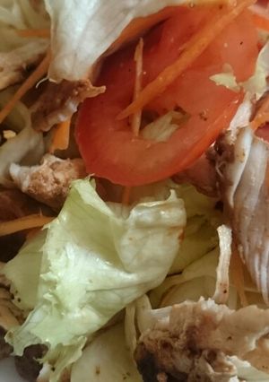 A picture of Chicken salad.