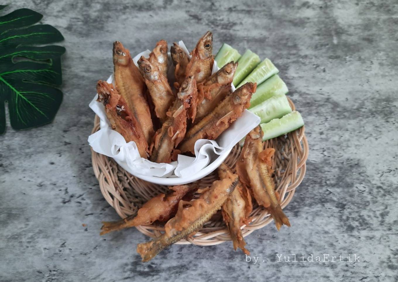 Ikan seluang Goreng tepung