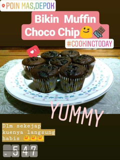 Foto resep Muffin Choco Chips🍫