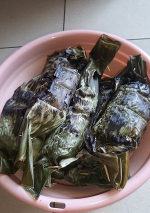 Foto resep Nasi Bakar All Varian (ada isi rendang, isi ayam teri, ikan P)
