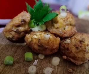 Resep Terbaik Perkedel Cinta (tahu, udang dan ayam) Enak dan Sehat