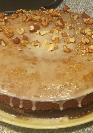 A picture of Carrot and poppy cake.