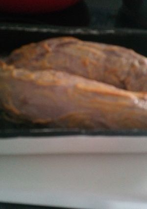 Una foto de Solomillo de cerdo a la mostaza