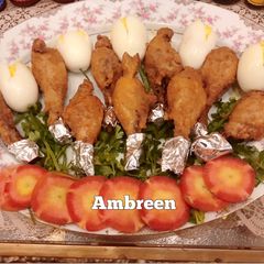 Fry Chicken With Tulip EGG 😋 A picture of Fry Chicken With Tulip EGG 😋.