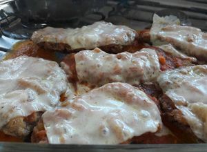 Foto de Bife a parmegiana 🍴🤗