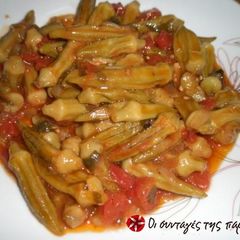A picture of Stewed okra.
