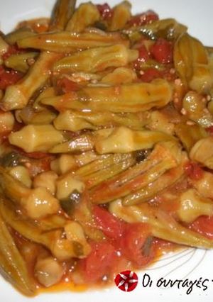 A picture of Stewed okra.