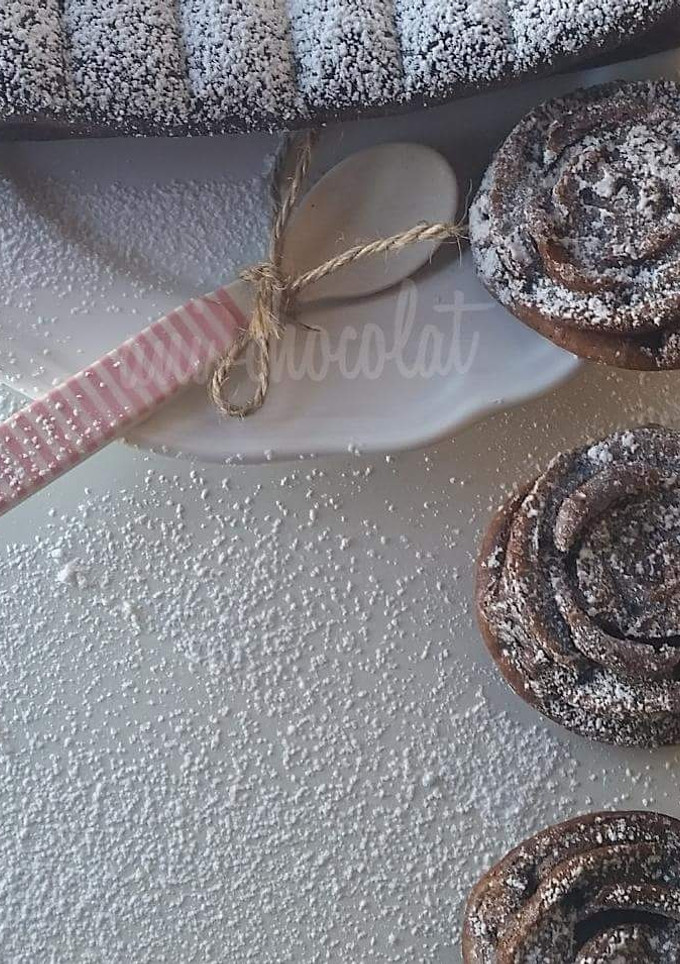 Una foto de Bizcocho de chocolate sin gluten (solo 3 ingredientes)