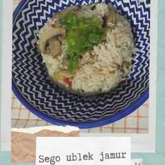 Sego ublek jamur রেসিপির প্রধান ছবি