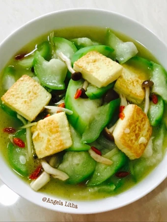 Cara Mudah Membuat Resep Tumis gambas &amp; tahu yang Lezat Sekali Anti Ribet, Uenak Banget