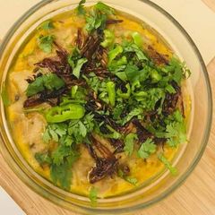 A picture of Tukray (from Left over Roti and left over salan).