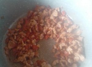 Una foto de Carne en su jugo fácil