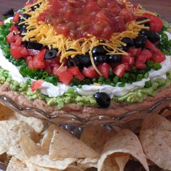 A picture of 8 Layer Dip.