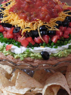 A picture of 8 Layer Dip.