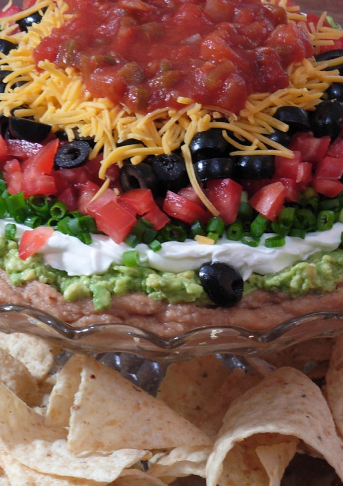 A picture of 8 Layer Dip.