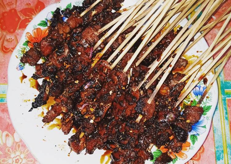 Sate kambing bumbu kecap