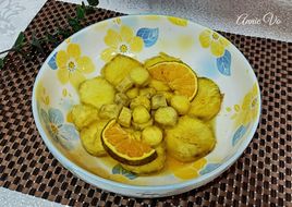 Khoai lang nướng cam mật ong