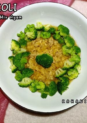 Foto resep Brokoli Saus Telur dan Ayam