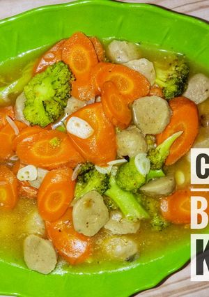 Foto resep Capcay Bakso Kuah