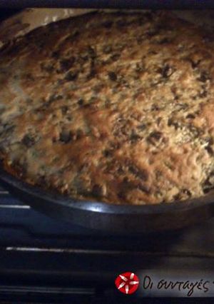 Φωτογραφία της συνταγής Χορτόπιτα με κουρκούτι της γιαγιάς Φανής