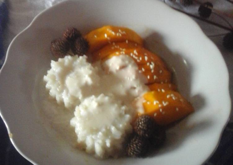 Resep Mango Sticky Rice yang Enak Banget