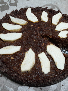 Una foto de Tarta de manzana sin harina, sin gluten vegana