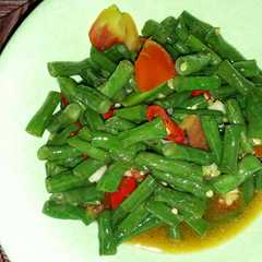 รูปของ Tumis kacang panjang