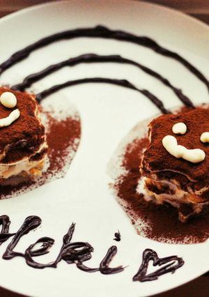 Hình của món Tiramisu.