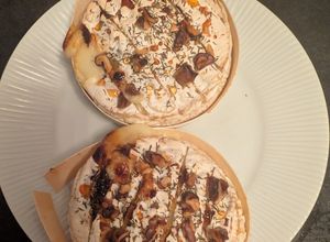Une photo de Camembert rôti au air fryer