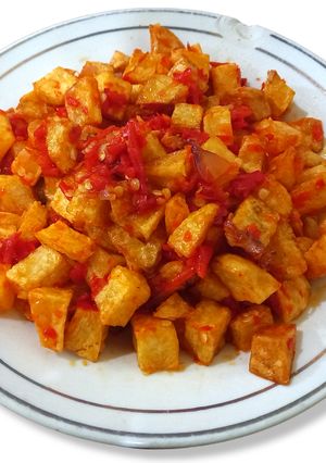 Foto resep Kentang Balado Praktis