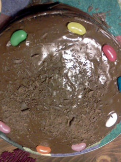 A picture of chocolate cake.